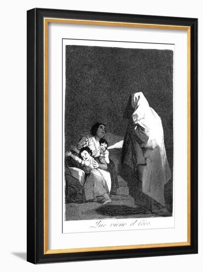 Here Comes the Bogeyman, 1799-Francisco de Goya-Framed Giclee Print