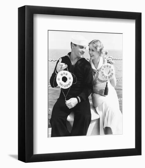Here Comes the Navy-null-Framed Photo