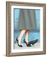 Here Comes the Queen-Alexander Grahovsky-Framed Art Print