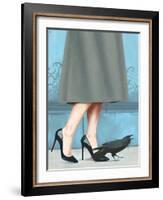 Here Comes the Queen-Alexander Grahovsky-Framed Art Print