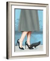 Here Comes the Queen-Alexander Grahovsky-Framed Art Print