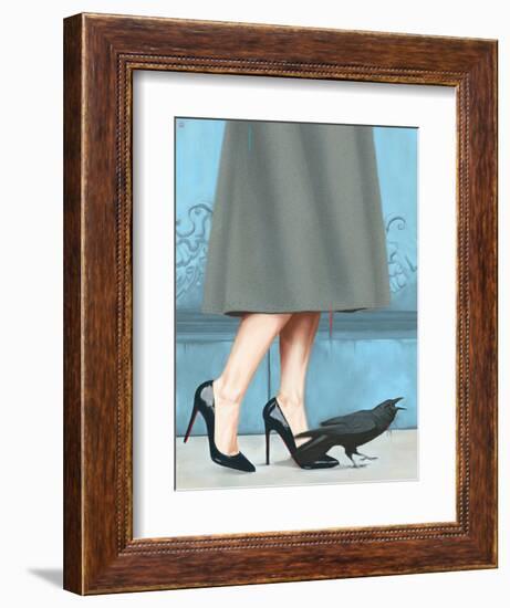 Here Comes the Queen-Alexander Grahovsky-Framed Art Print