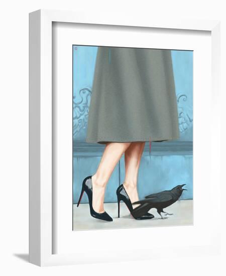 Here Comes the Queen-Alexander Grahovsky-Framed Art Print