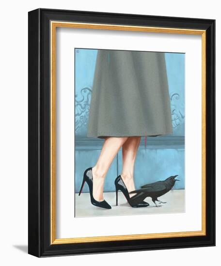 Here Comes the Queen-Alexander Grahovsky-Framed Art Print