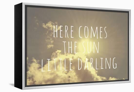 Here Comes the Sun-Vintage Skies-Framed Premier Image Canvas