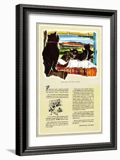 Here Comes Your Train, Chester-Charles Bracker-Framed Giclee Print