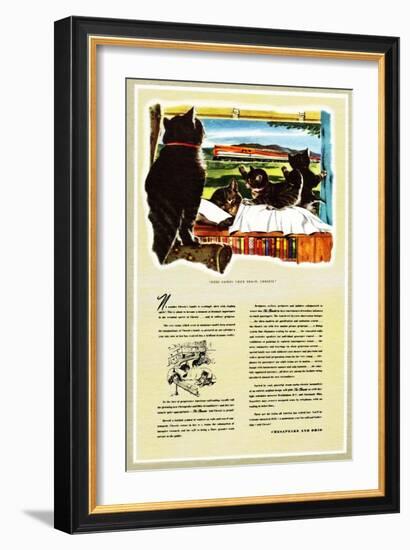 Here Comes Your Train, Chester-Charles Bracker-Framed Giclee Print