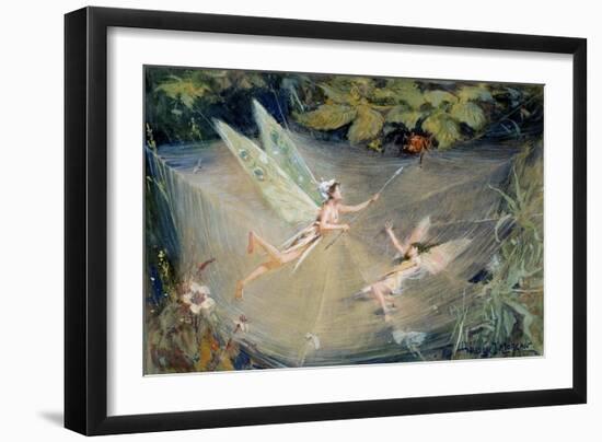 Here I Am to Rescue You-Walter Jenks Morgan-Framed Premium Giclee Print