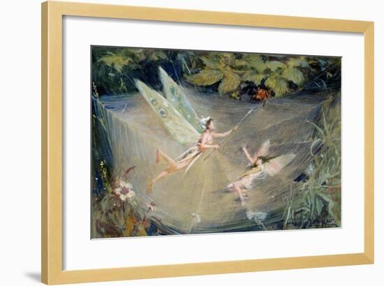 Here I Am to Rescue You-Walter Jenks Morgan-Framed Giclee Print