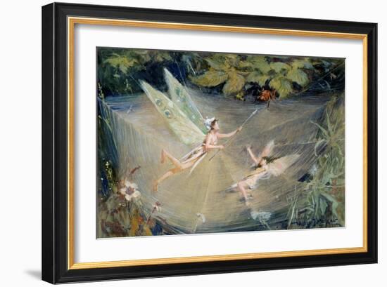 Here I Am to Rescue You-Walter Jenks Morgan-Framed Giclee Print