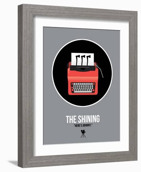 Here's Johnny!-David Brodsky-Framed Art Print