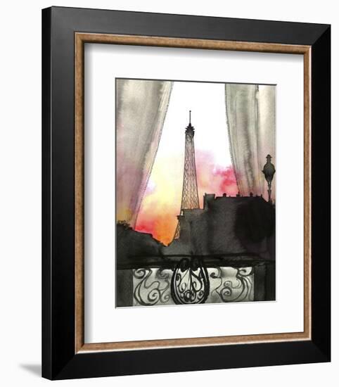 Here’s Looking at You Paris-Jessica Durrant-Framed Art Print