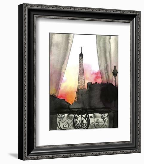 Here’s Looking at You Paris-Jessica Durrant-Framed Art Print