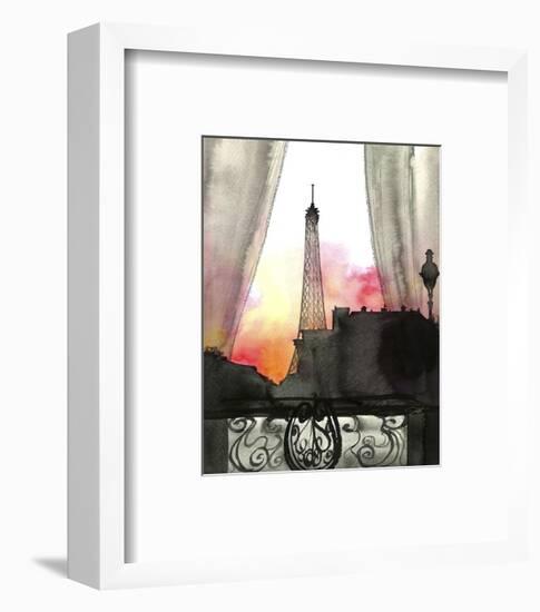 Here’s Looking at You Paris-Jessica Durrant-Framed Art Print