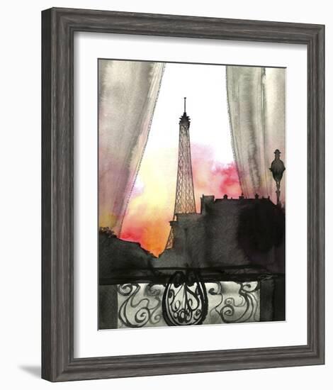 Here’s Looking at You Paris-Jessica Durrant-Framed Giclee Print