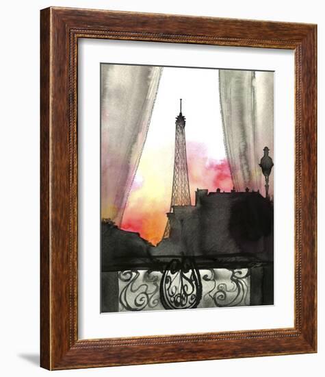 Here’s Looking at You Paris-Jessica Durrant-Framed Giclee Print