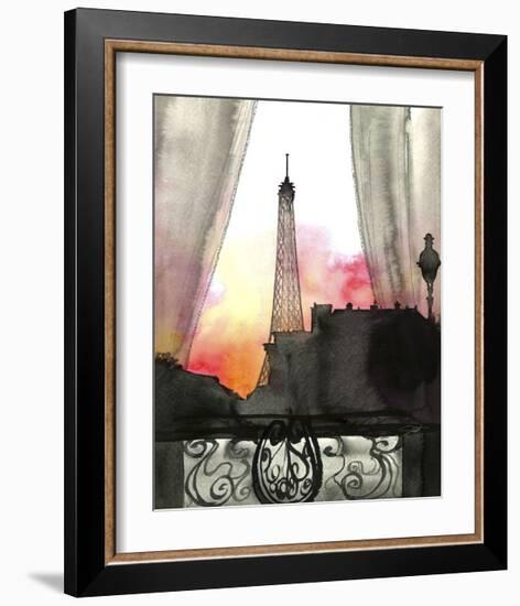 Here’s Looking at You Paris-Jessica Durrant-Framed Giclee Print