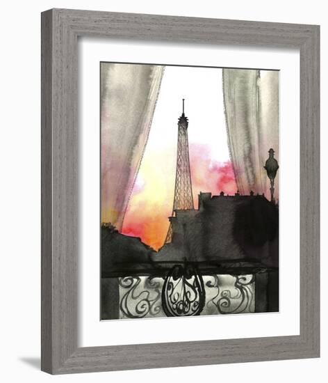 Here’s Looking at You Paris-Jessica Durrant-Framed Giclee Print