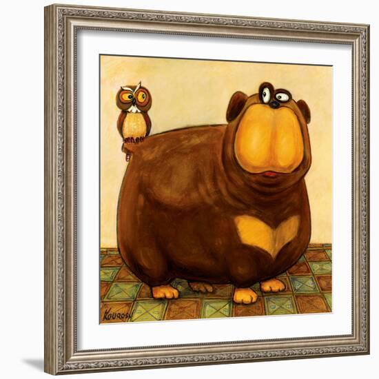 Here's Looking at You-Kourosh-Framed Photographic Print