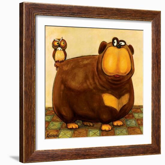 Here's Looking at You-Kourosh-Framed Photographic Print