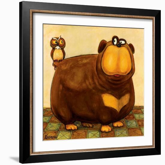 Here's Looking at You-Kourosh-Framed Photographic Print