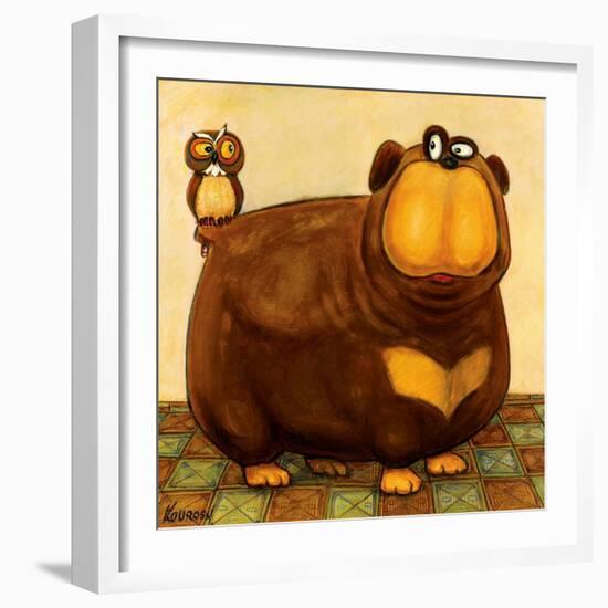 Here's Looking at You-Kourosh-Framed Photographic Print