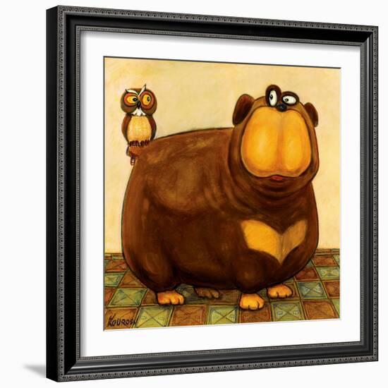 Here's Looking at You-Kourosh-Framed Photographic Print