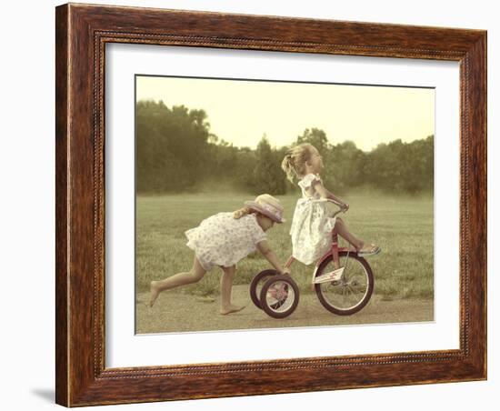 Here We Go Again-Betsy Cameron-Framed Art Print