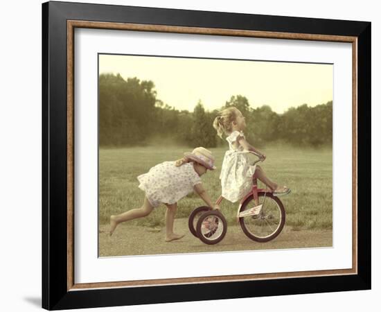 Here We Go Again-Betsy Cameron-Framed Art Print