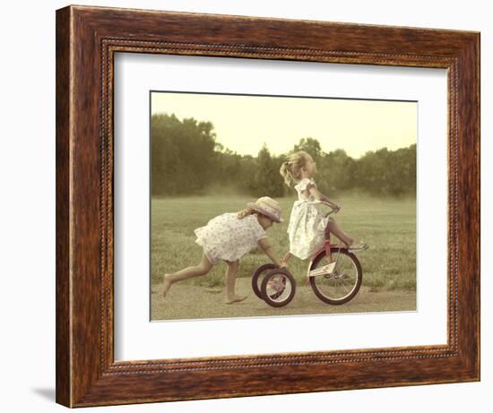 Here We Go Again-Betsy Cameron-Framed Art Print