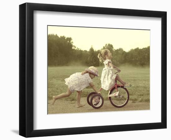 Here We Go Again-Betsy Cameron-Framed Art Print