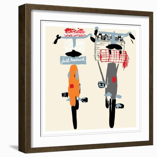 Here We Go-Jenny Frean-Framed Giclee Print