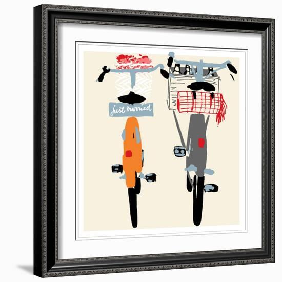 Here We Go-Jenny Frean-Framed Giclee Print