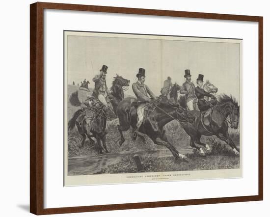 Hereditary Sportsmen, Three Generations-Richard Caton Woodville II-Framed Giclee Print