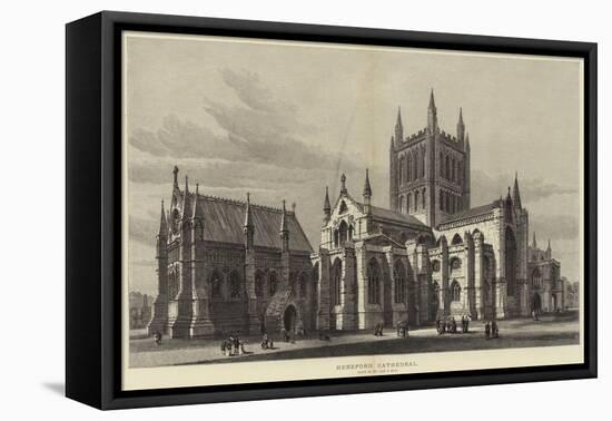 Hereford Cathedral-Samuel Read-Framed Premier Image Canvas