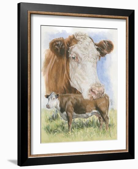 Hereford-Barbara Keith-Framed Giclee Print