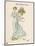 Heres Flowers for You!-Walter Crane-Mounted Art Print