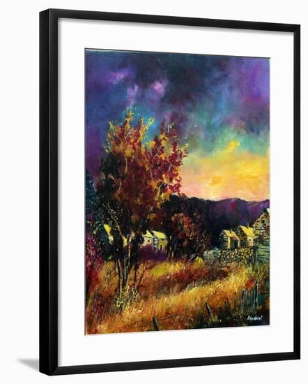 Herhet village ardennes belgium-Pol Ledent-Framed Art Print