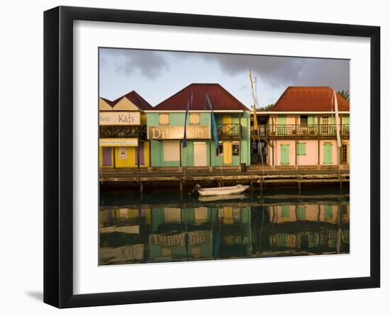 Heritage Quay Shopping District in St. John's, Antigua, Leeward Islands, West Indies, Caribbean-Gavin Hellier-Framed Photographic Print