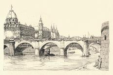 Works on the Old Pont Notre-Dame, 1913 (1915)-Herman Armour Webster-Giclee Print