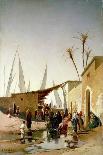 On the Nile, C.1875-Herman David Salomon Corrodi-Framed Giclee Print