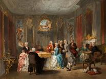 Interior With Figures-Herman Frederik Carel Tenkate-Giclee Print