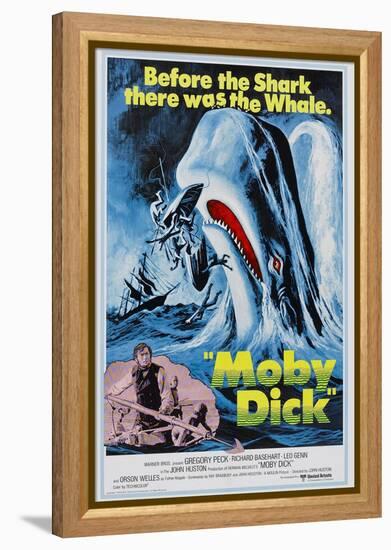 Herman Melville's Moby Dick, 1956, "Moby Dick" Directed by John Huston-null-Framed Premier Image Canvas