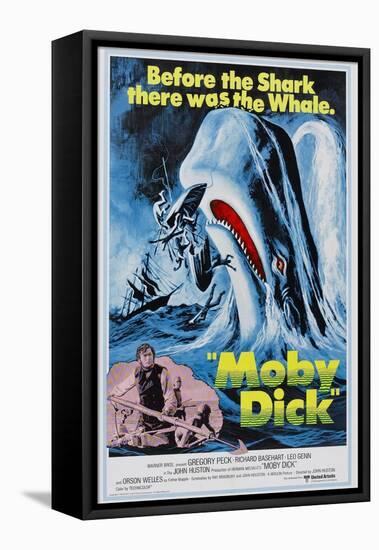 Herman Melville's Moby Dick, 1956, "Moby Dick" Directed by John Huston-null-Framed Premier Image Canvas