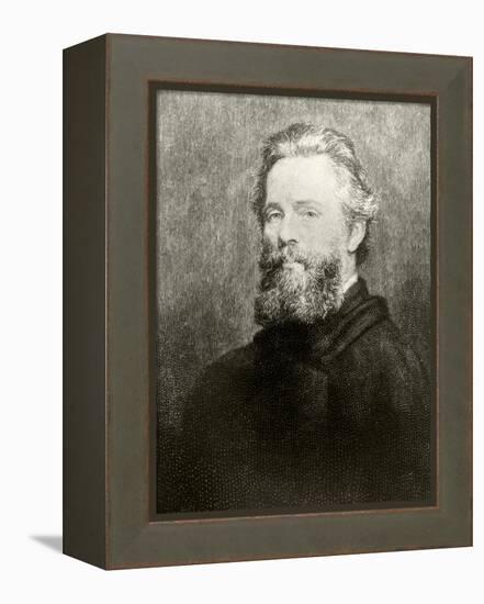 Herman Melville-American School-Framed Premier Image Canvas