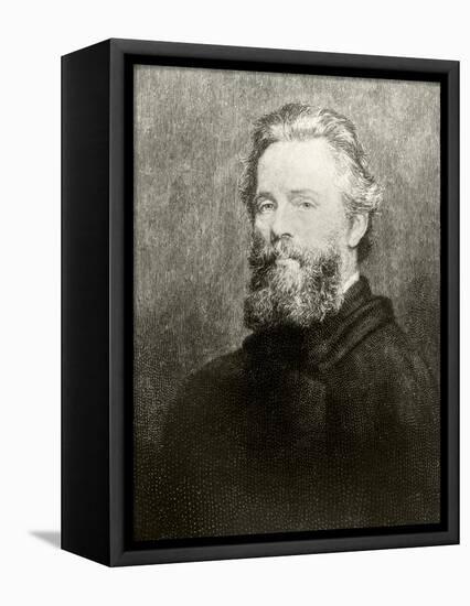 Herman Melville-American School-Framed Premier Image Canvas