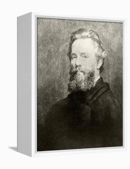 Herman Melville-American School-Framed Premier Image Canvas