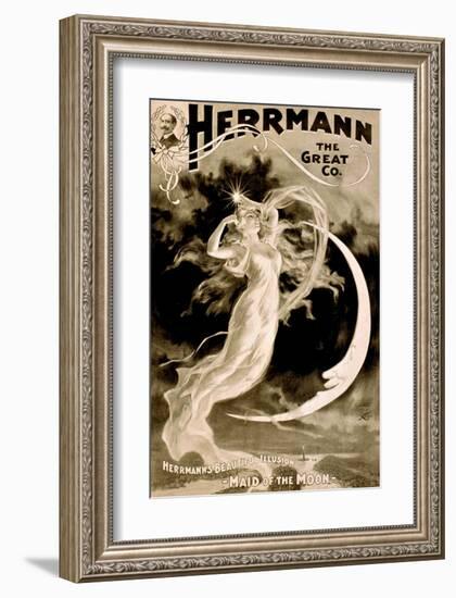 Herman the Great Magician-null-Framed Giclee Print