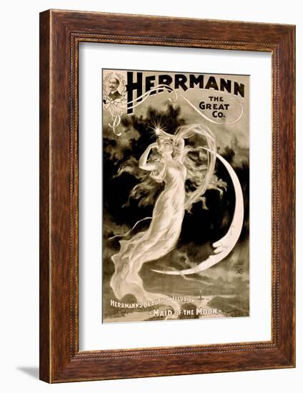 Herman the Great Magician-null-Framed Giclee Print