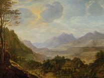 Landscape with the River Rhine, 1650 (Oil on Canvas)-Herman the Younger Saftleven-Giclee Print